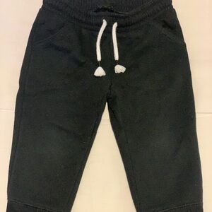Kids Black Jogger Pants